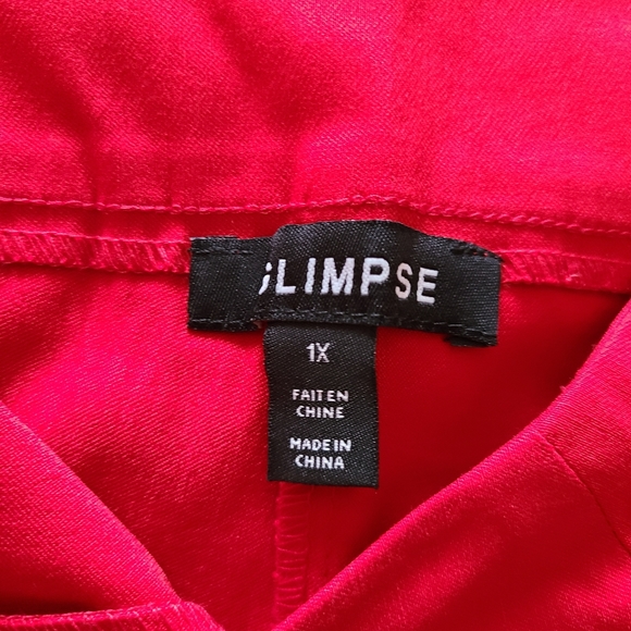 Glimpse Bermuda shirts Red size 1X - Picture 3 of 4